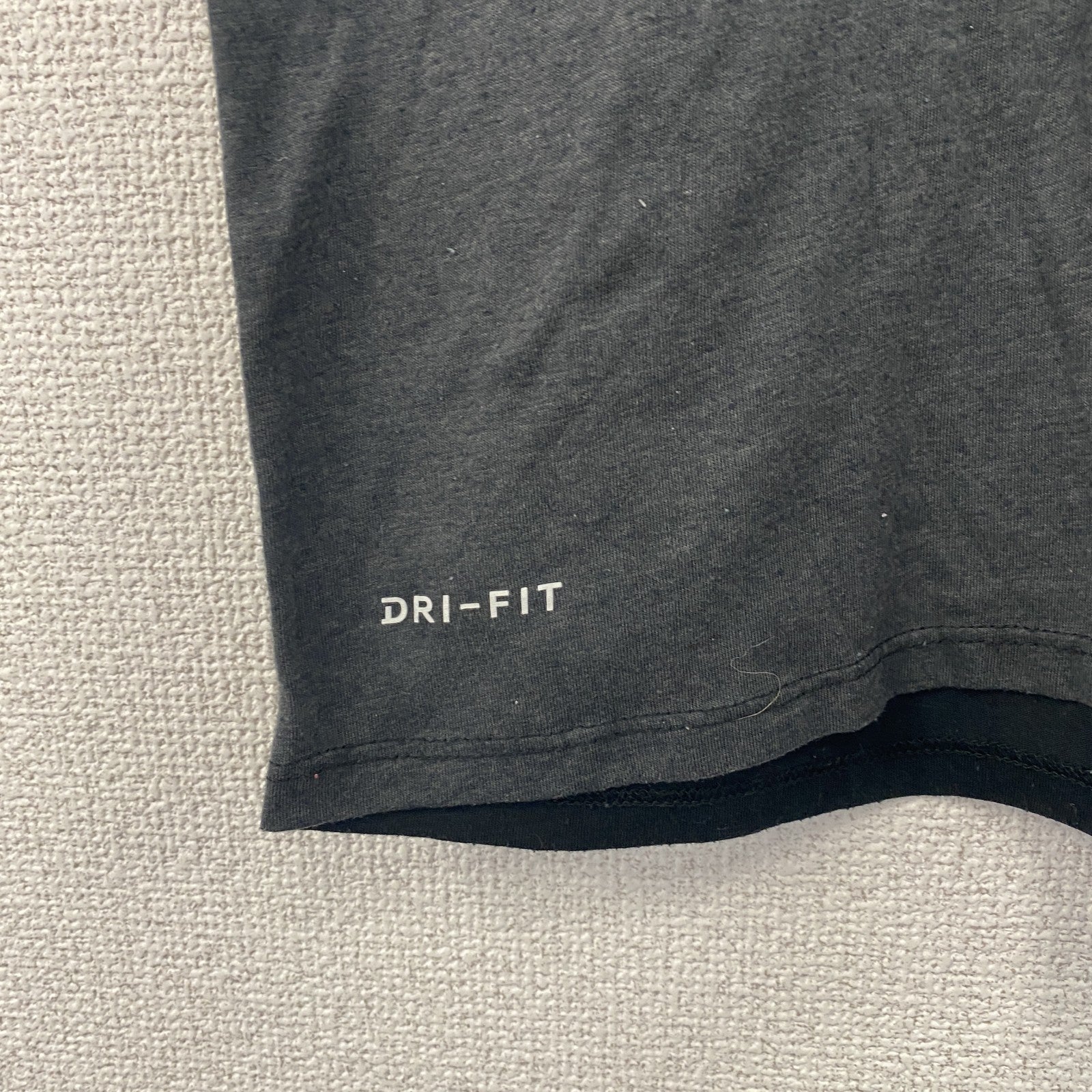 古着 used　NIKE ナイキ　半袖プリントTシャツ　カジュアル　バイカラー　Steelers　黒　グレー　レトロ　Sサイズ