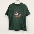 GILDAN　ギルダン　半袖プリントTシャツ　緑　グリーン　Mサイズ