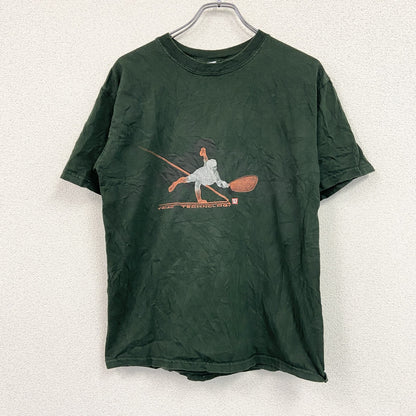 GILDAN　ギルダン　半袖プリントTシャツ　緑　グリーン　Mサイズ