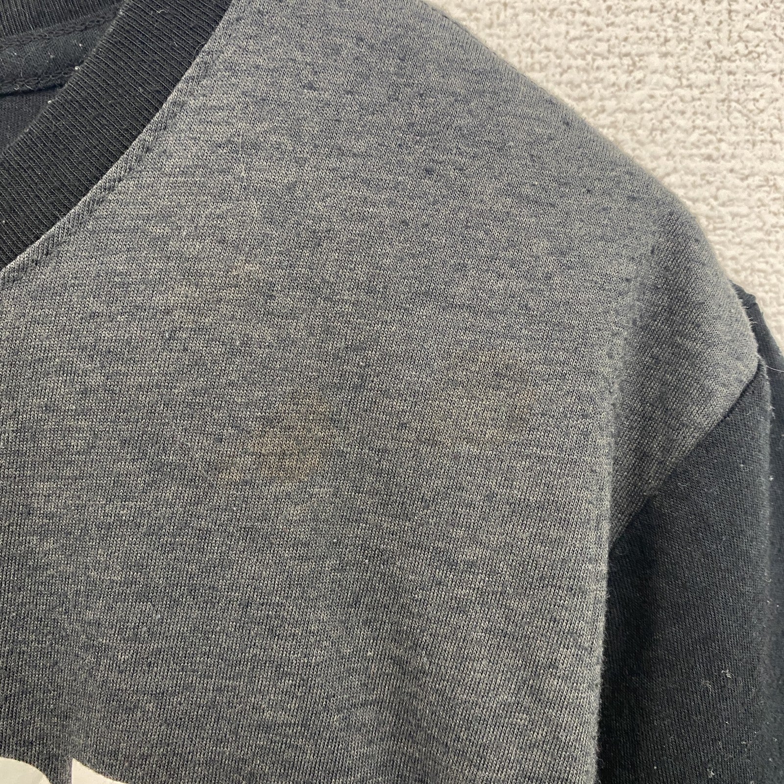 古着 used　NIKE ナイキ　半袖プリントTシャツ　カジュアル　バイカラー　Steelers　黒　グレー　レトロ　Sサイズ