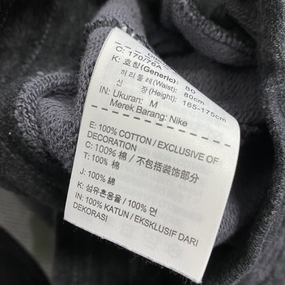 NIKE　ナイキ　スウェットパンツ　イージーパンツ　黒　ダークグレー　Mサイズ