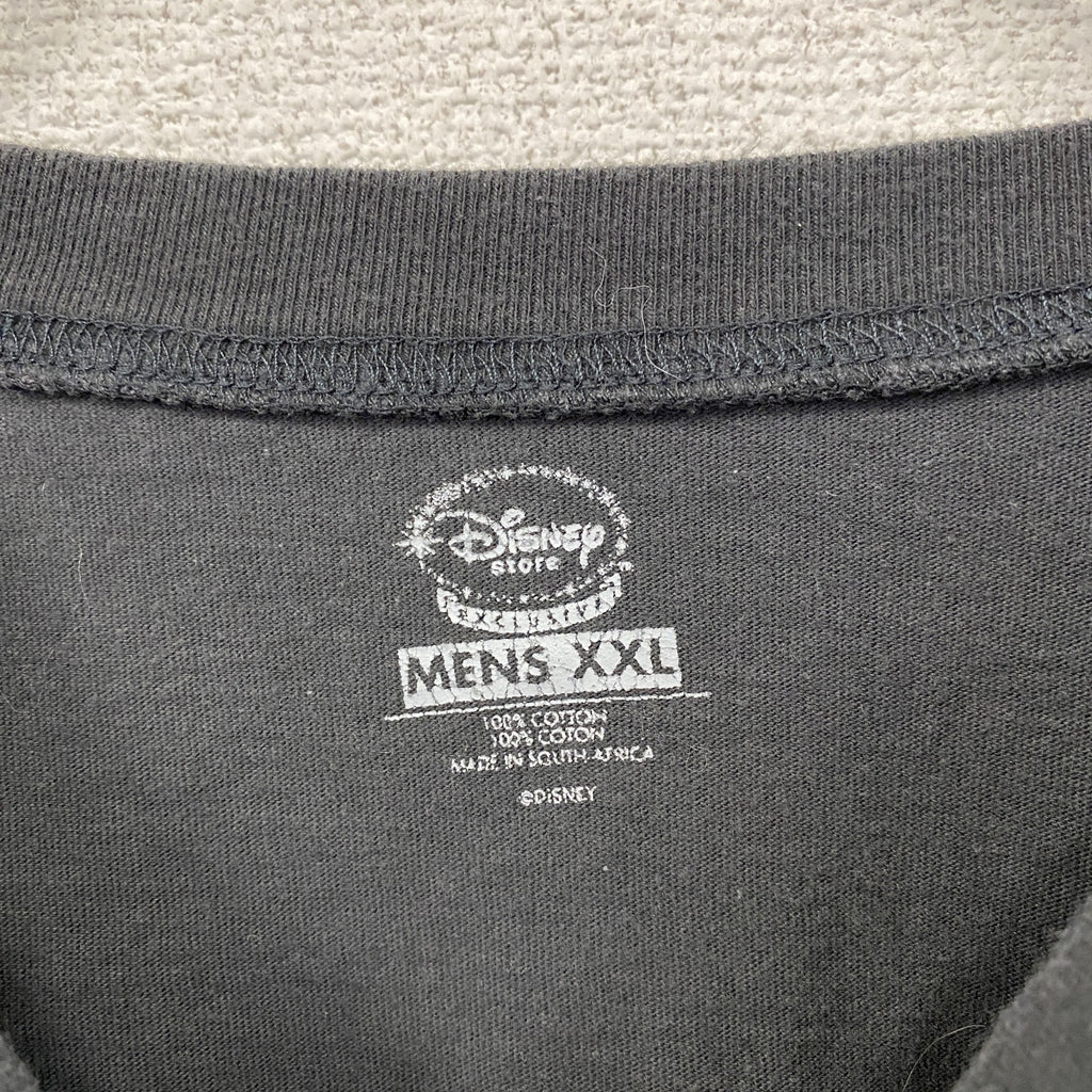 Disney　ディズニー　Nightmare　ナイトメアー　Jack　ジャック　長袖Tシャツ/ロンT　キャラクターT　黒　ブラック　2XLサイズ