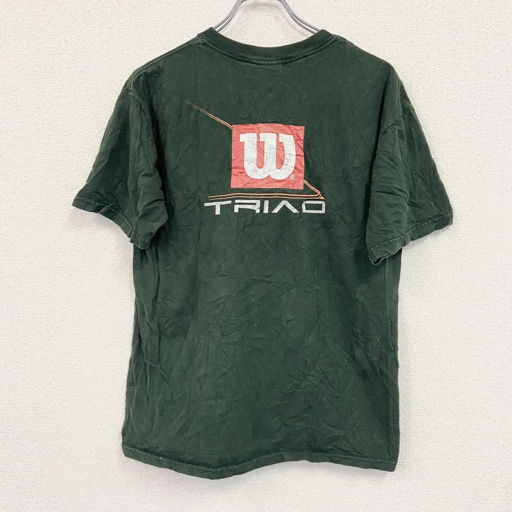 GILDAN　ギルダン　半袖プリントTシャツ　緑　グリーン　Mサイズ