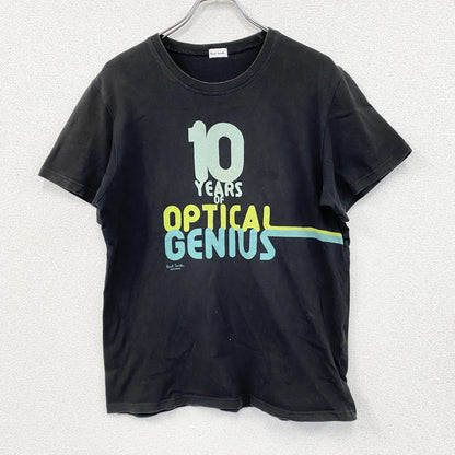 Paul Smith　ポール・スミス　半袖プリントTシャツ　OPTICAL ENGINES　黒　ブラック