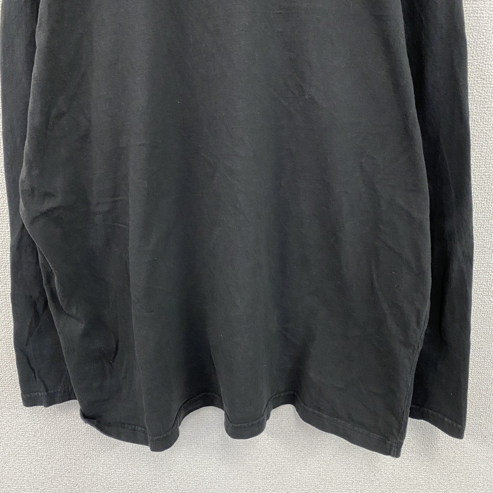 Disney　ディズニー　Nightmare　ナイトメアー　Jack　ジャック　長袖Tシャツ/ロンT　キャラクターT　黒　ブラック　2XLサイズ