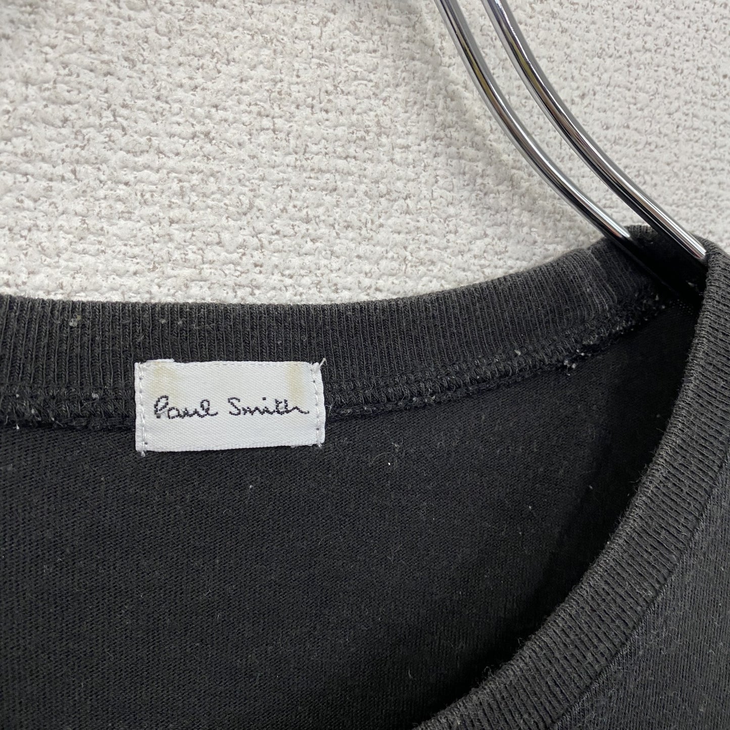 Paul Smith　ポール・スミス　半袖プリントTシャツ　OPTICAL ENGINES　黒　ブラック