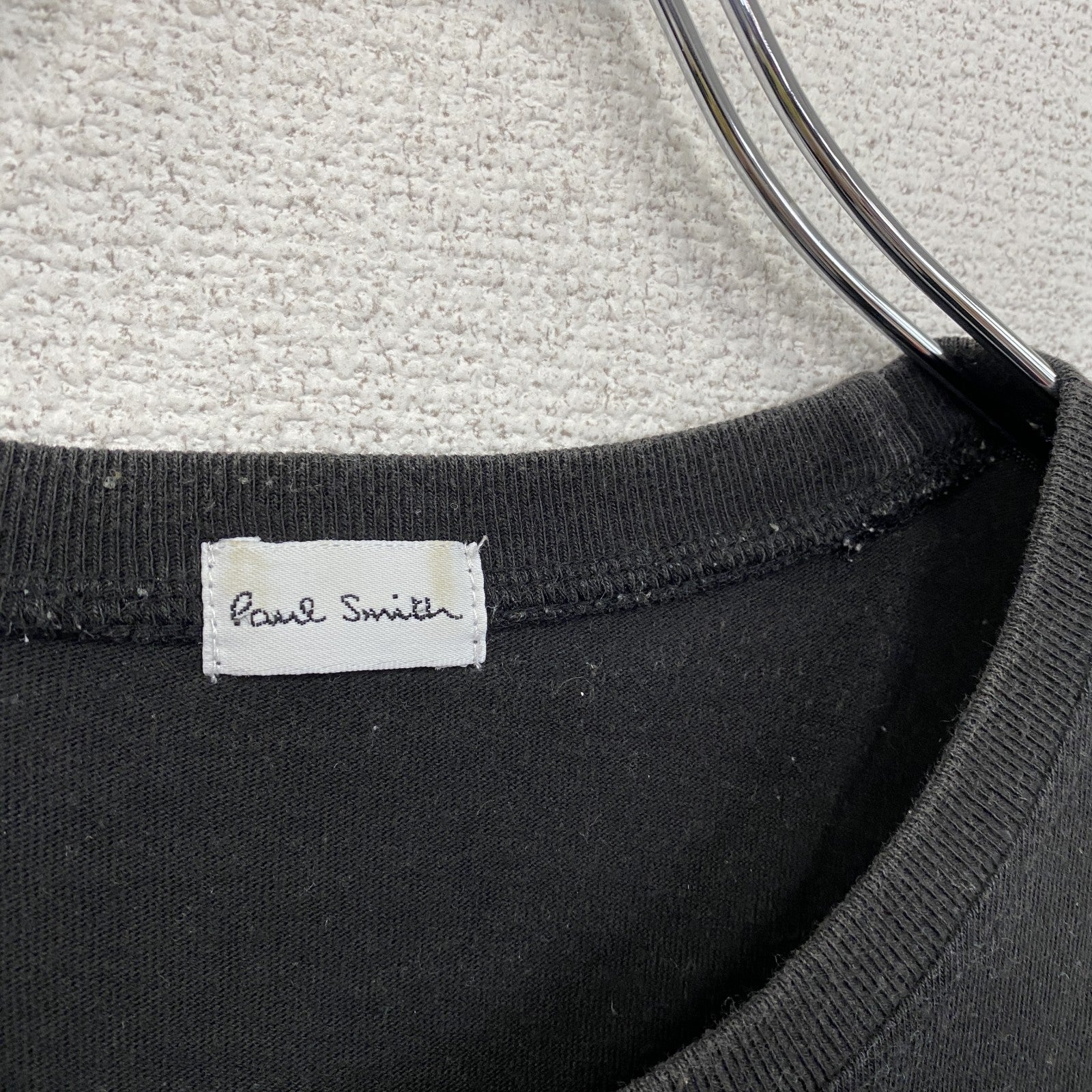 Paul Smith　ポール・スミス　半袖プリントTシャツ　OPTICAL ENGINES　黒　ブラック