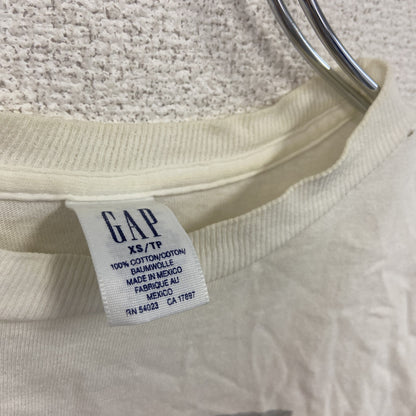 GAP　ギャップ　半袖プリントTシャツ　白　ホワイト　XSサイズ