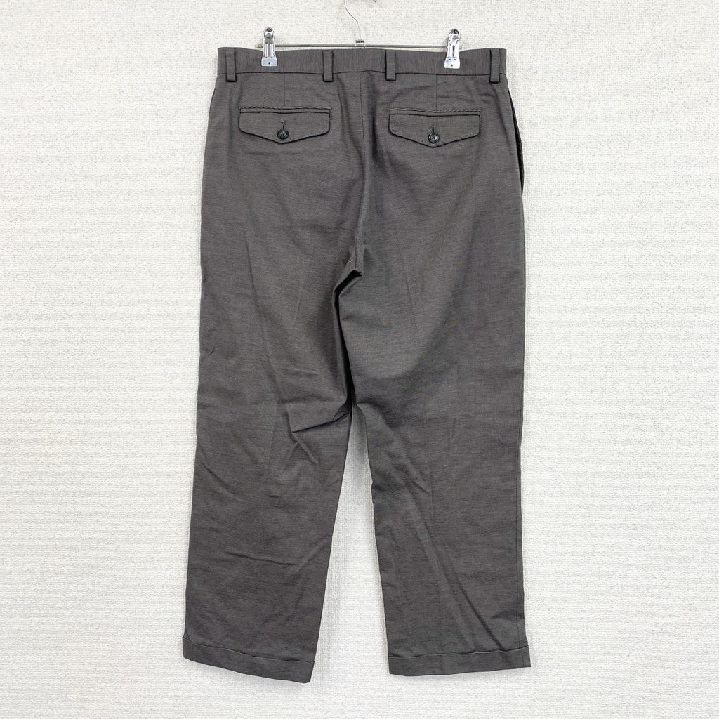 ～00s　L.L.Bean　エルエルビーン　スラックス　ジップフライ　ヴィンテージ　灰色　グレー　33サイズ