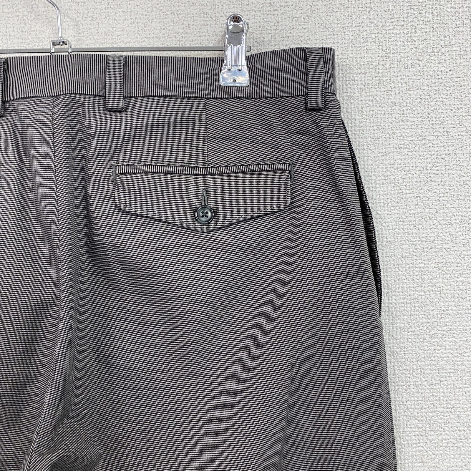 ～00s　L.L.Bean　エルエルビーン　スラックス　ジップフライ　ヴィンテージ　灰色　グレー　33サイズ