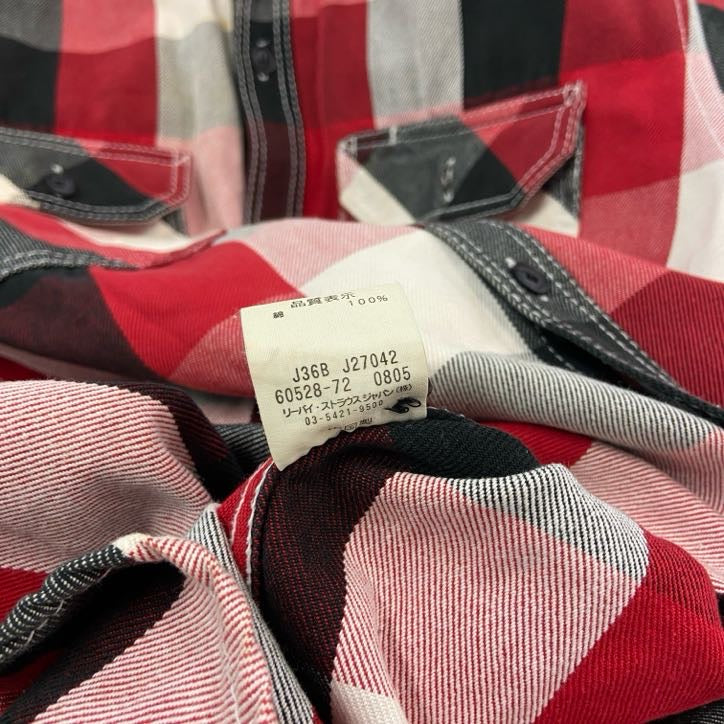 Levi's　リーバイス　長袖シャツ　チェック柄　マルチカラー