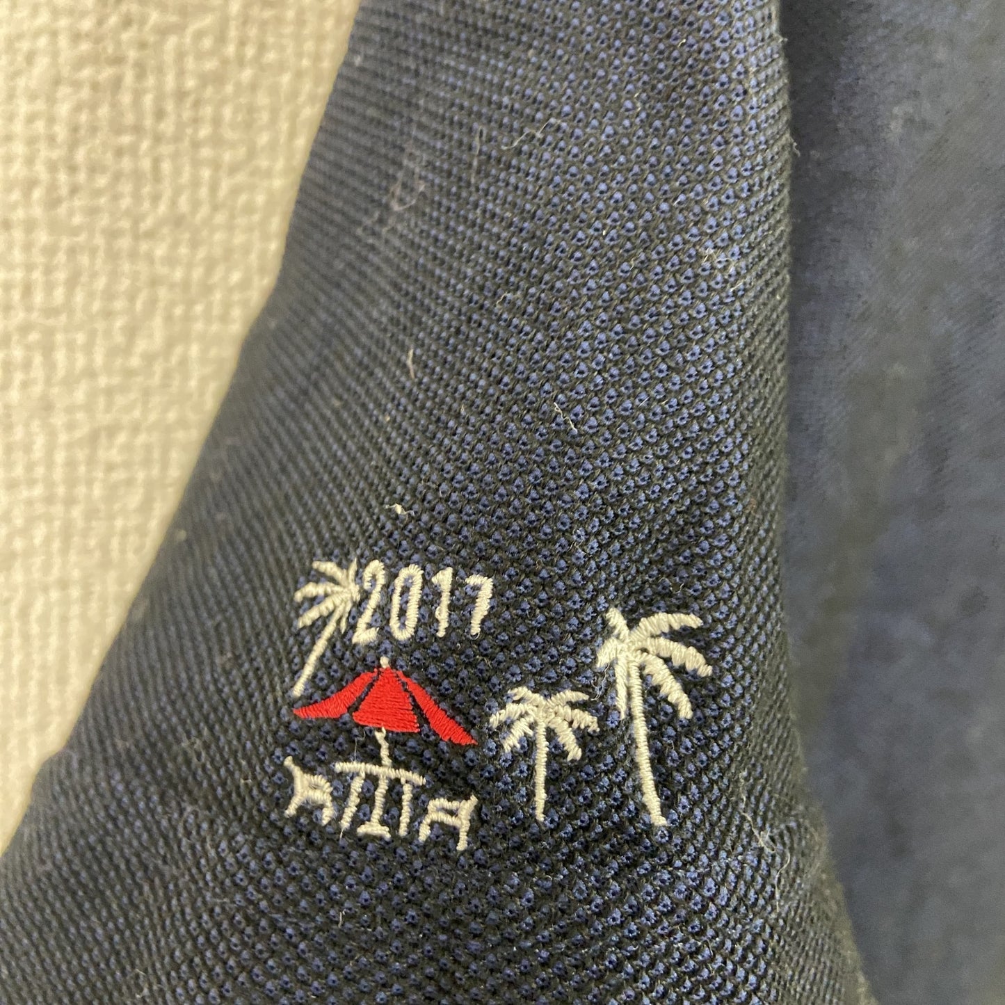 Callaway　キャロウェイ　半袖ポロシャツ　紺　ネイビー　LLサイズ