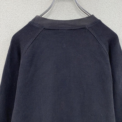 00s　NIKE　ナイキ　スウェット/トレーナー　ワンポイントロゴ　ヴィンテージ　ネイビー　グレー　Mサイズ　