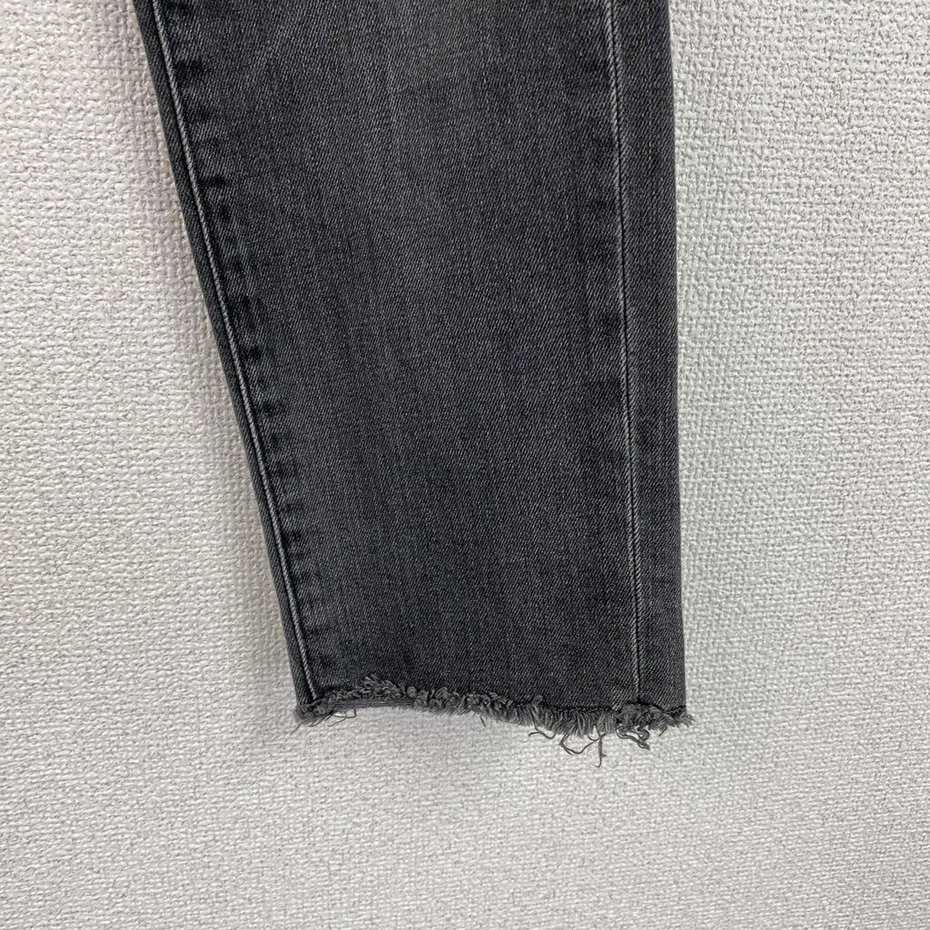 RED CARD　レッドカード　ブラックデニムパンツ/ジーンズ　ひげ　縦落ち　黒　ブラック　22サイズ