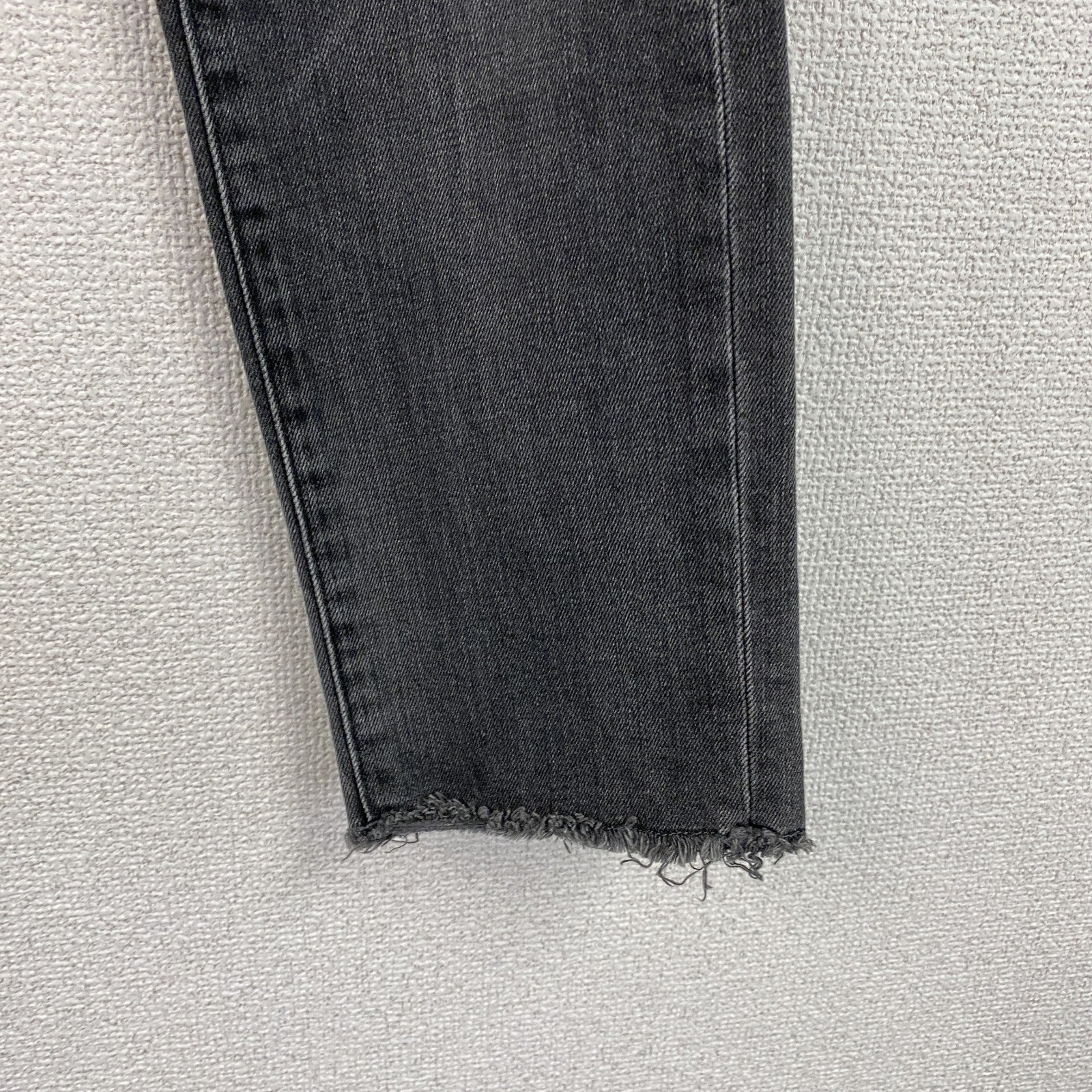 RED CARD　レッドカード　ブラックデニムパンツ/ジーンズ　ひげ　縦落ち　黒　ブラック　22サイズ