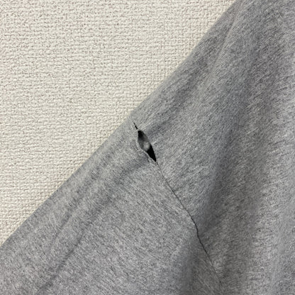 90s　BAYSIDE　長袖Tシャツ/ロンT　カレッジタイプ　ヴィンテージ　灰色　グレー　XLサイズ