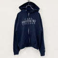 champion　チャンピオン　フルジップスウェットパーカー/フーディー　カレッジプリント　紺　ネイビー　Mサイズ
