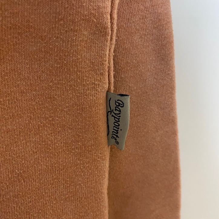 古着 used　VINTAGE WEAR　Baypointe　長袖クルーネックプリントスウェット　トレーナー　Vガゼット　Mサイズ