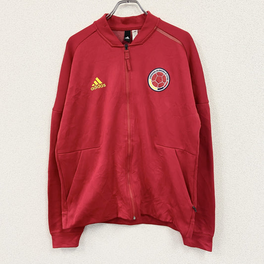 adidas　アディダス　トラックジャケット/ジャージ　赤　レッド　XOサイズ