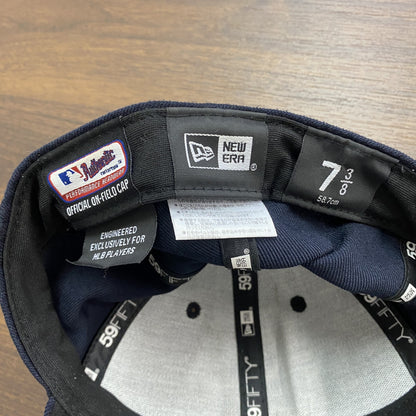 NEW ERA　ニューエラ　MLB　デトロイトタイガース　59FIFTY　6パネルキャップ　ベースボールキャップ　紺　ネイビー