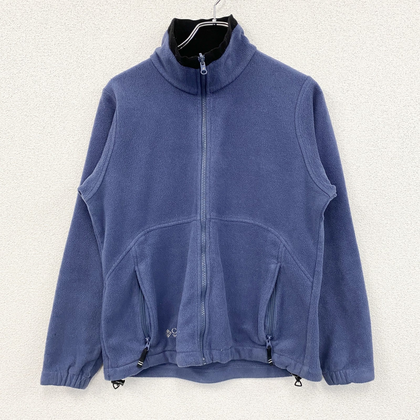 90s　Columbia　コロンビア　フリースジャケット/ボアジャケット　三角タグ　紫　パープル　Sサイズ