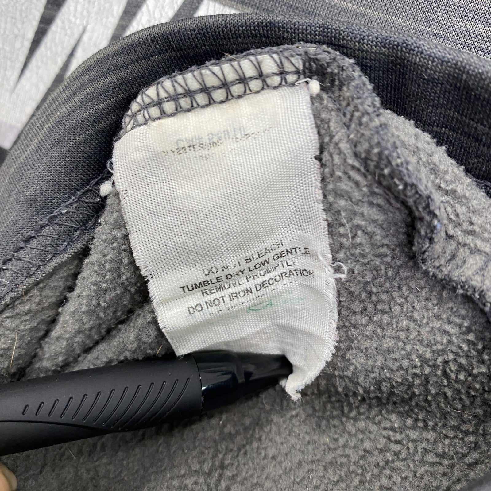 古着 used　長袖プルオーバーパーカー　野球　ポストシーズン　カジュアルデザイン　REIGK　秋冬服　UBS　グレー　灰色