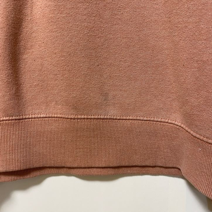 古着 used　VINTAGE WEAR　Baypointe　長袖クルーネックプリントスウェット　トレーナー　Vガゼット　Mサイズ