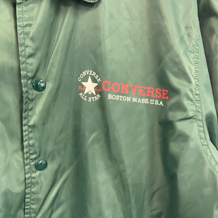 CONVERSE　コンバース　ナイロンジャケット　緑　グリーン　Lサイズ