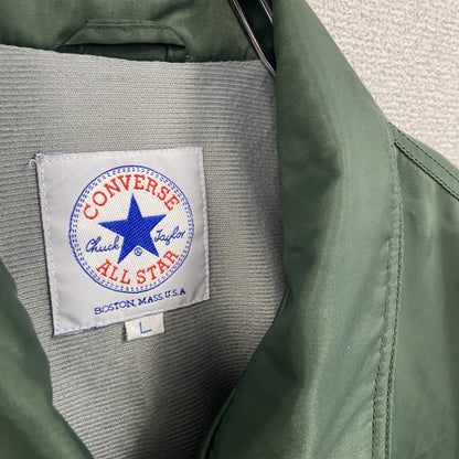 CONVERSE　コンバース　ナイロンジャケット　緑　グリーン　Lサイズ