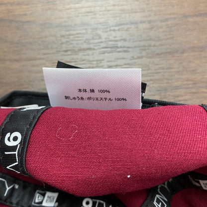 NEW ERA　ニューエラ　ニューヨークヤンキース　9TWENTY　6パネルキャップ　ベースボールキャップ　赤　レッド