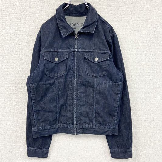 GAP　ギャップ　フルジップデニムジャケット/Gジャン　インディゴ　Ｍサイズ