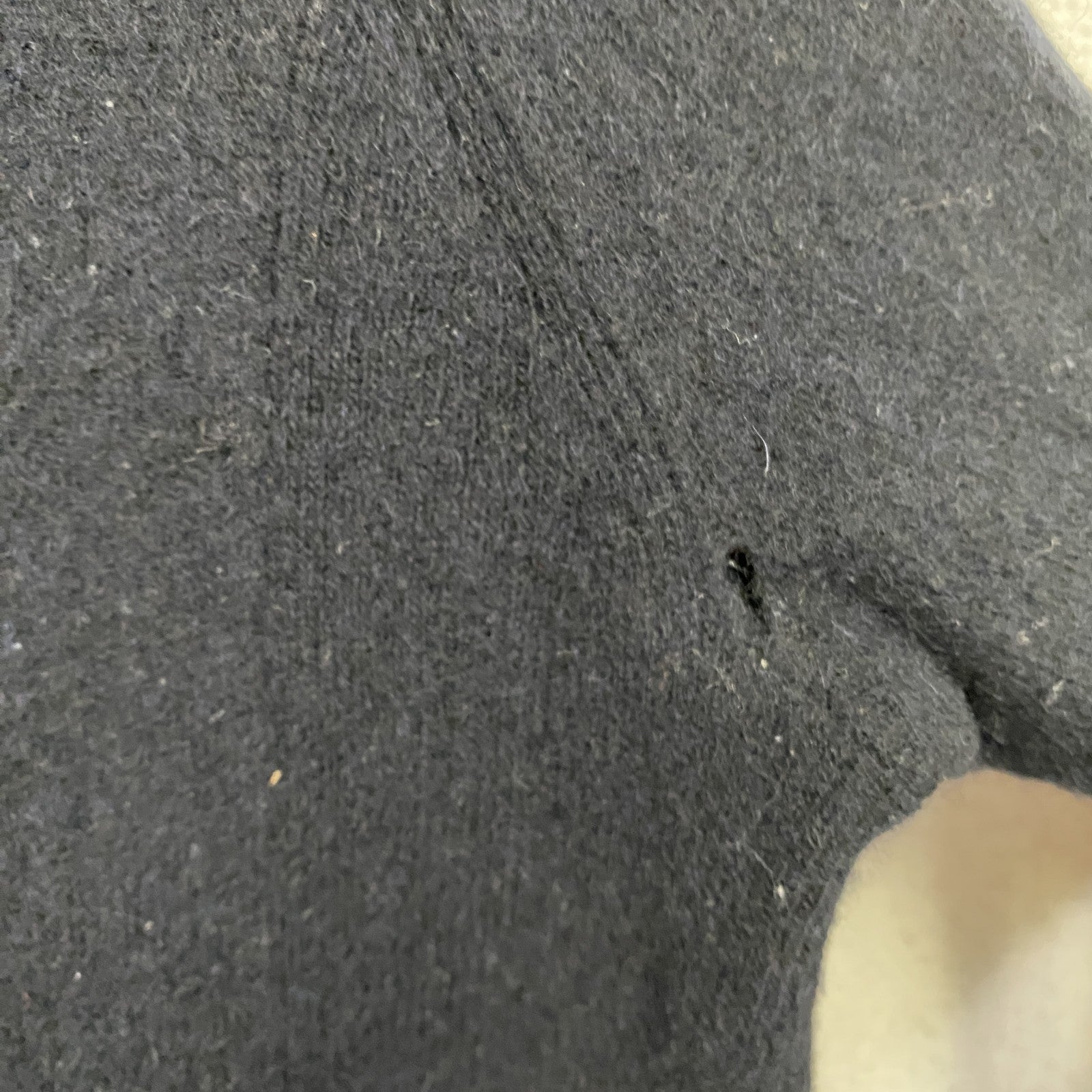OAKLEY　オークリー　ラムウールニットセーター　ハーフジップニットセーター　黒　ブラック　Sサイズ