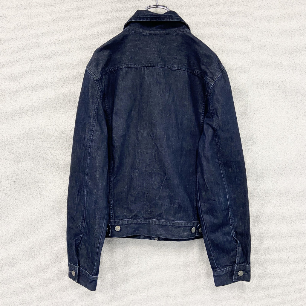 GAP　ギャップ　フルジップデニムジャケット/Gジャン　インディゴ　Ｍサイズ