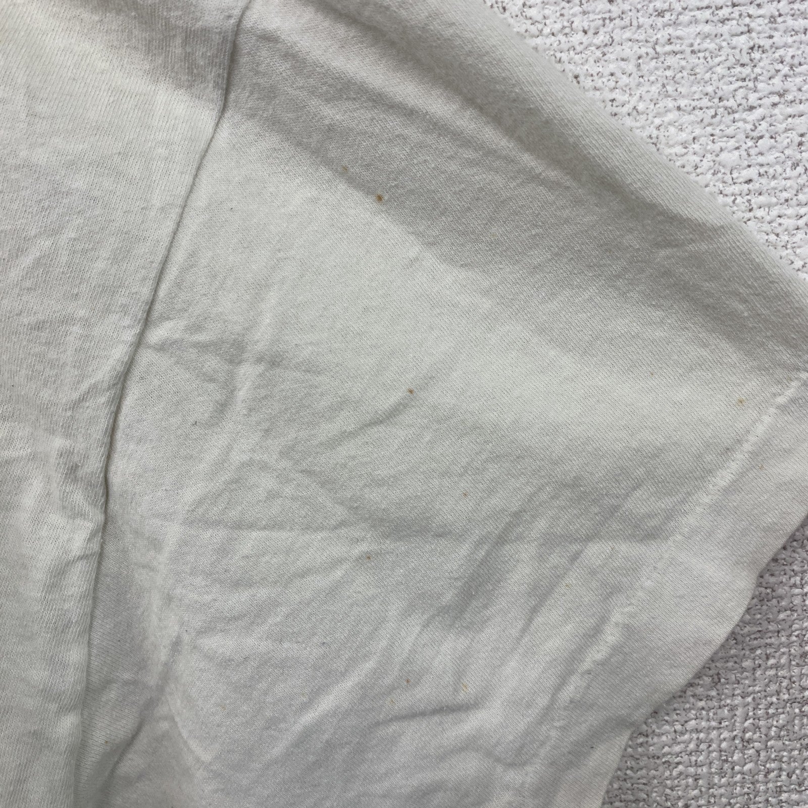 ～90s　半袖プリントTシャツ　ヴィンテージ　レゲエ　３連プリント　白　ホワイト