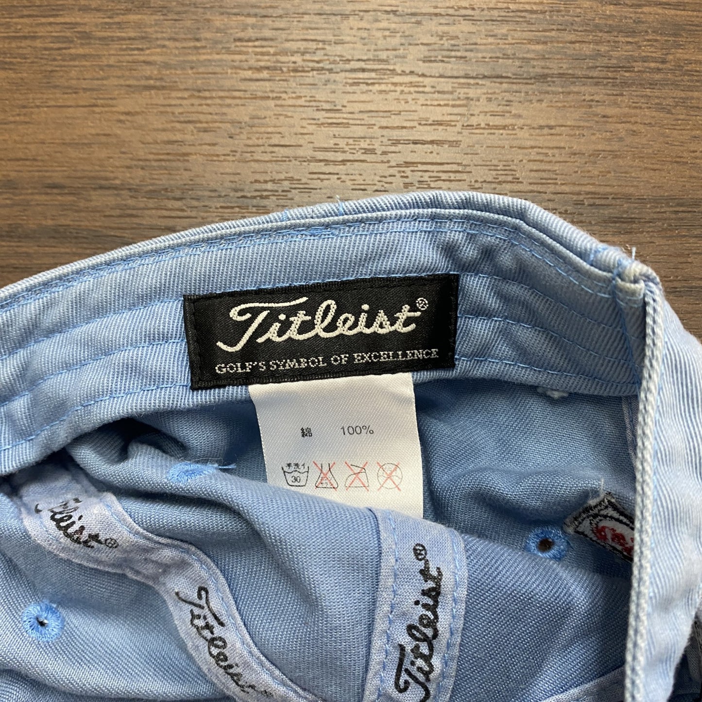 Titleist　タイトリスト　ベースボールキャップ　ゴルフ　水色　ライトブルー