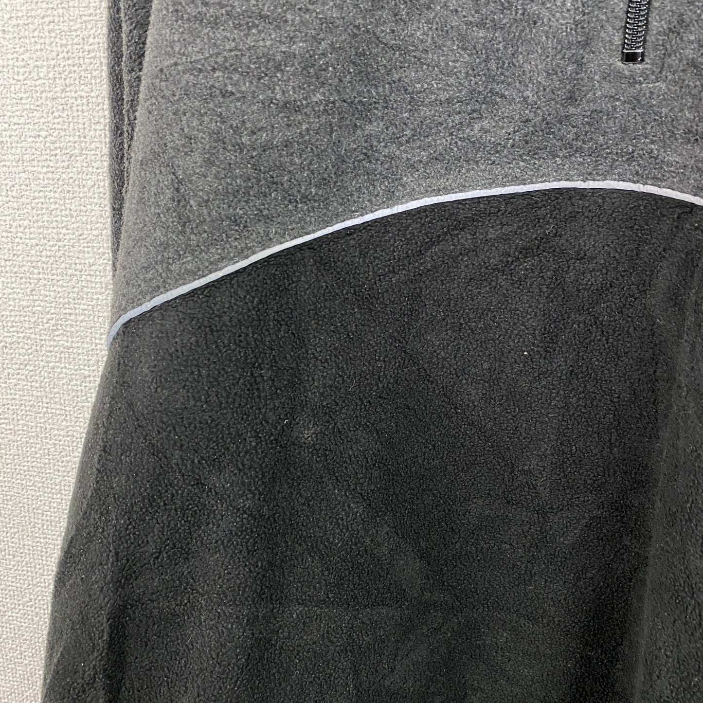 ～00s　OLD GAP　オールドギャップ　ハーフジップフリースプルオーバージャケット　ブラック　グレー　Sサイズ
