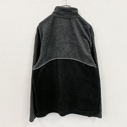 ～00s　OLD GAP　オールドギャップ　ハーフジップフリースプルオーバージャケット　ブラック　グレー　Sサイズ