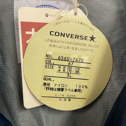 CONVERSE　コンバース　ナイロンジャケット　紺　ネイビー　3Lサイズ