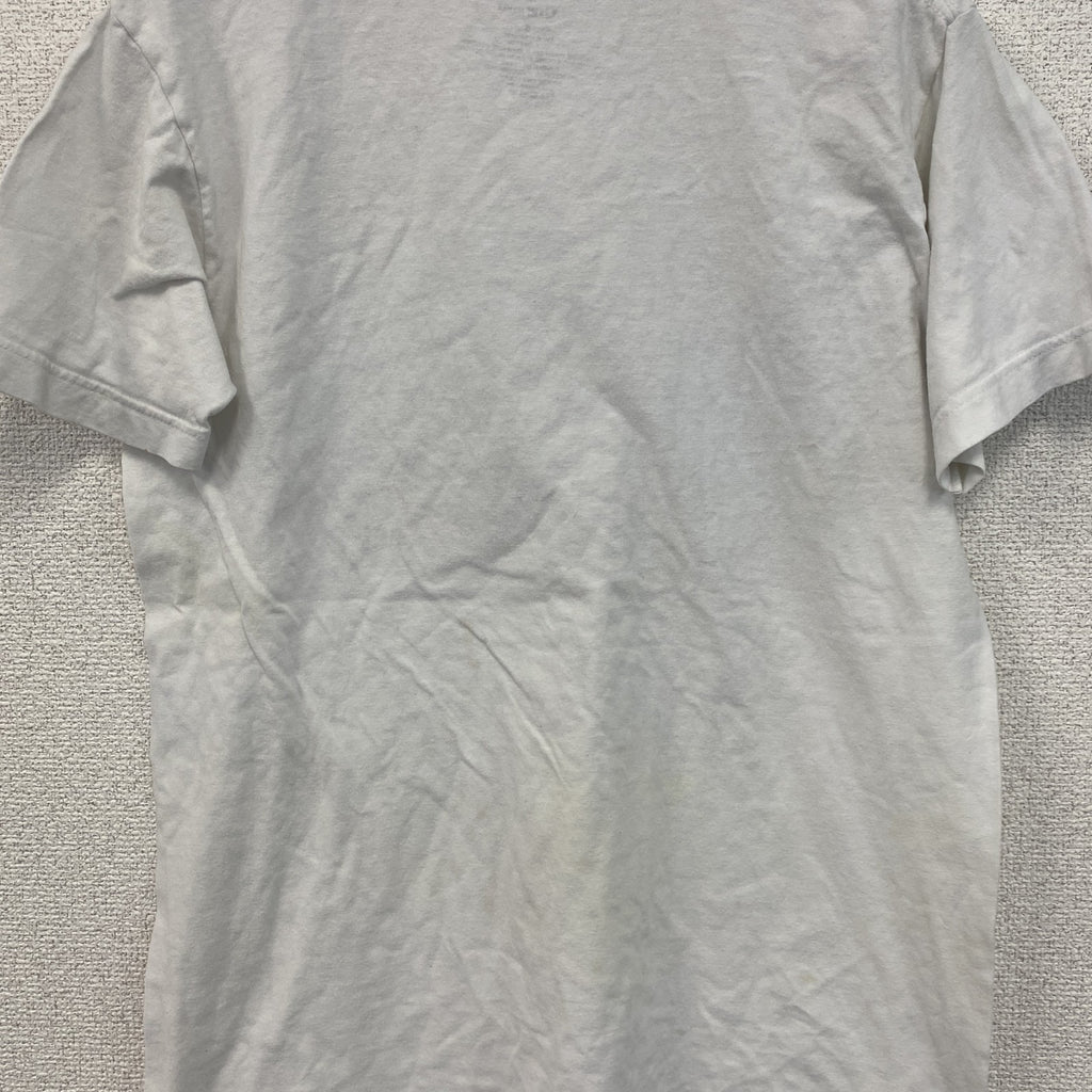 古着 used　NARUTO　半袖プリントTシャツ　うずまきナルト　キャラクターデザイン　クルーネック　白　レトロ　Sサイズ