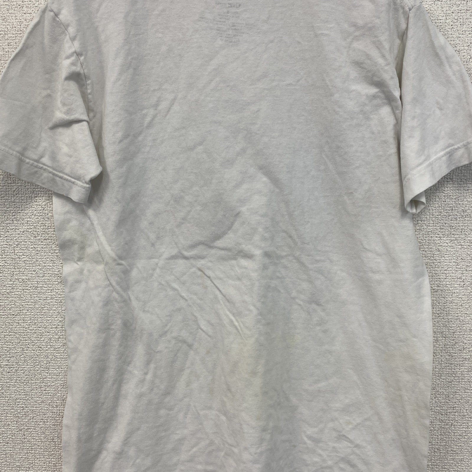 古着 used　NARUTO　半袖プリントTシャツ　うずまきナルト　キャラクターデザイン　クルーネック　白　レトロ　Sサイズ