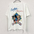 MOUSSY　マウジー　Disney　ディズニー　半袖キャラクタープリントTシャツ　白　ホワイト　Fサイズ