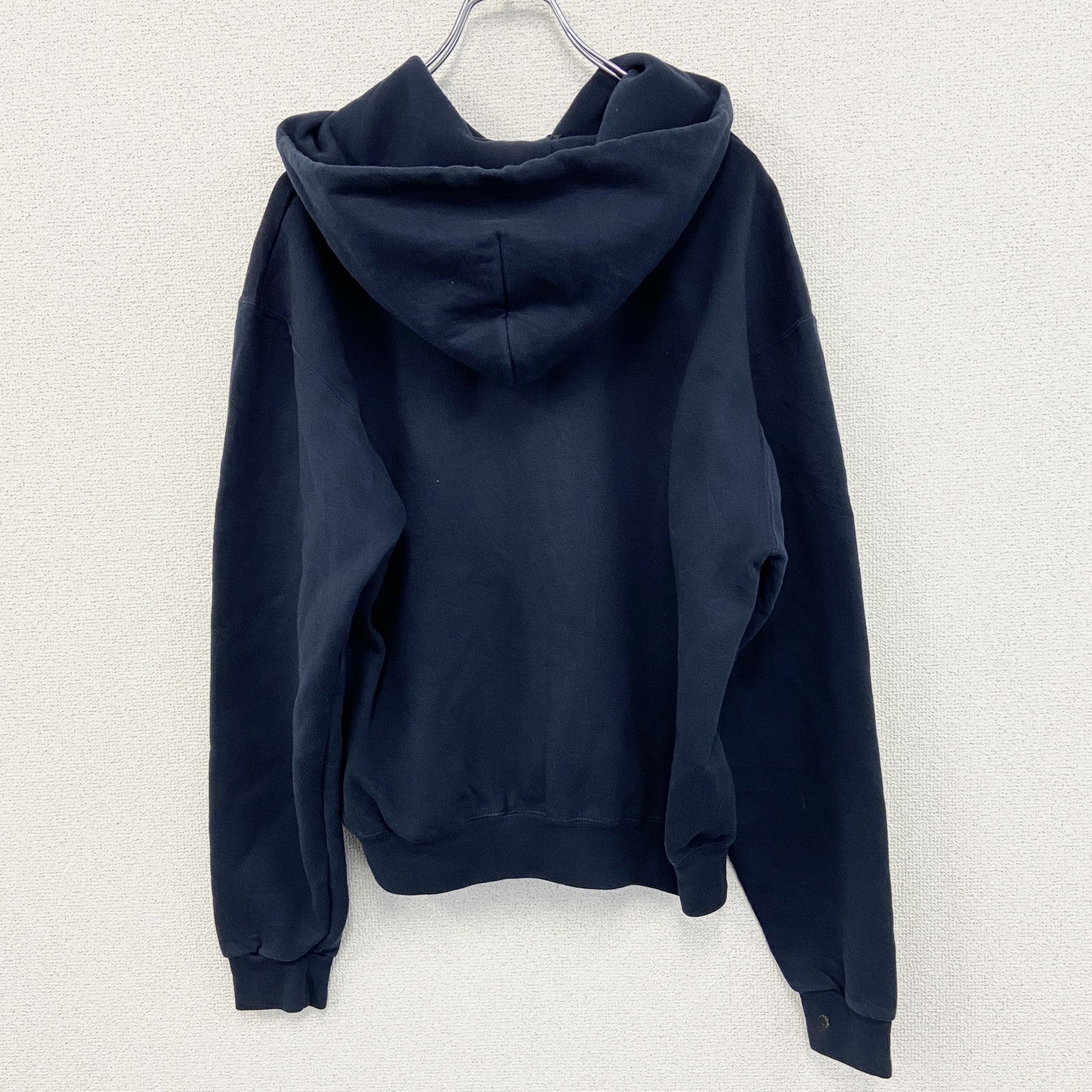 champion　チャンピオン　フルジップスウェットパーカー/フーディー　カレッジプリント　紺　ネイビー　Mサイズ
