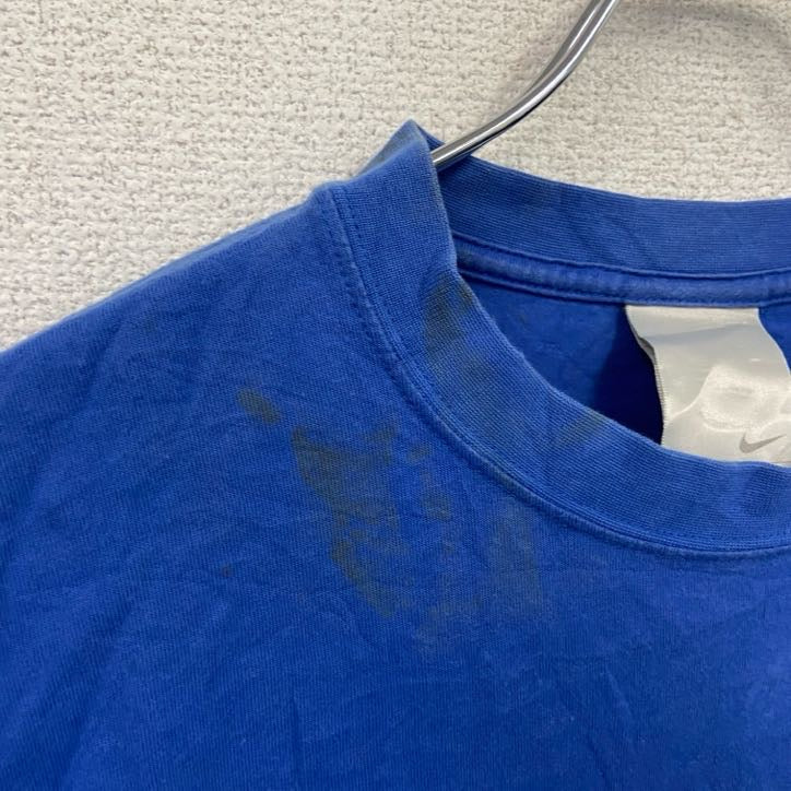 NIKE ナイキ　半袖プリントTシャツ　青　ブルー　Lサイズ