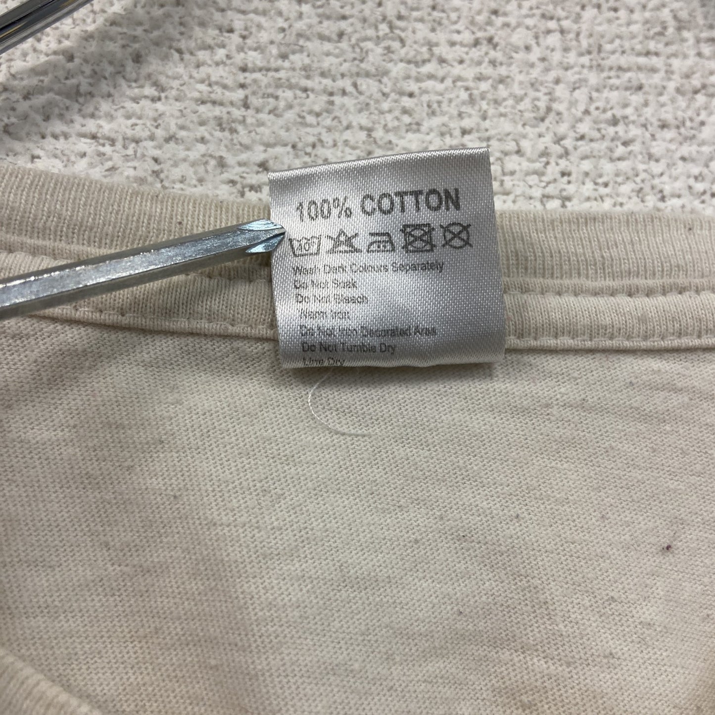 CLASSIC RINGSPUN　半袖プリントTシャツ　白　ホワイト　Mサイズ