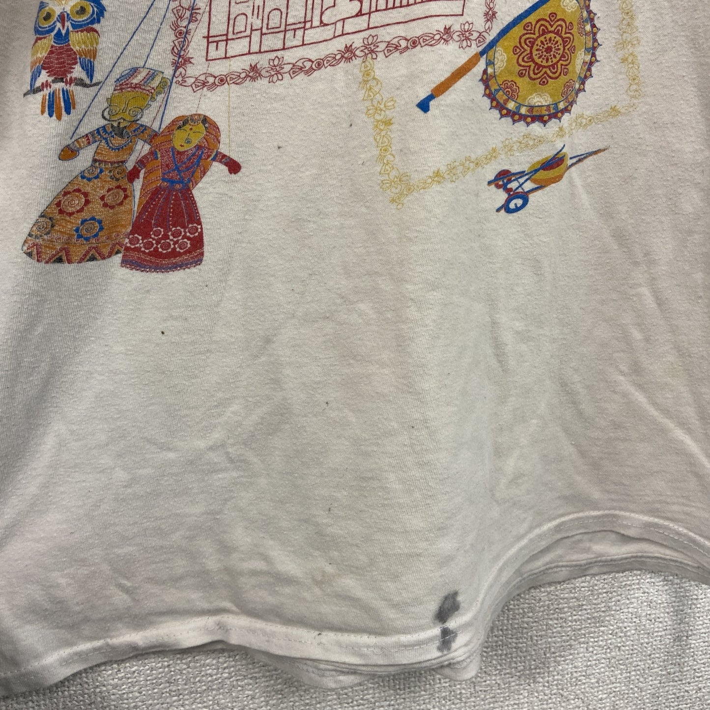 CLASSIC RINGSPUN　半袖プリントTシャツ　白　ホワイト　Mサイズ