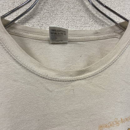 CLASSIC RINGSPUN　半袖プリントTシャツ　白　ホワイト　Mサイズ