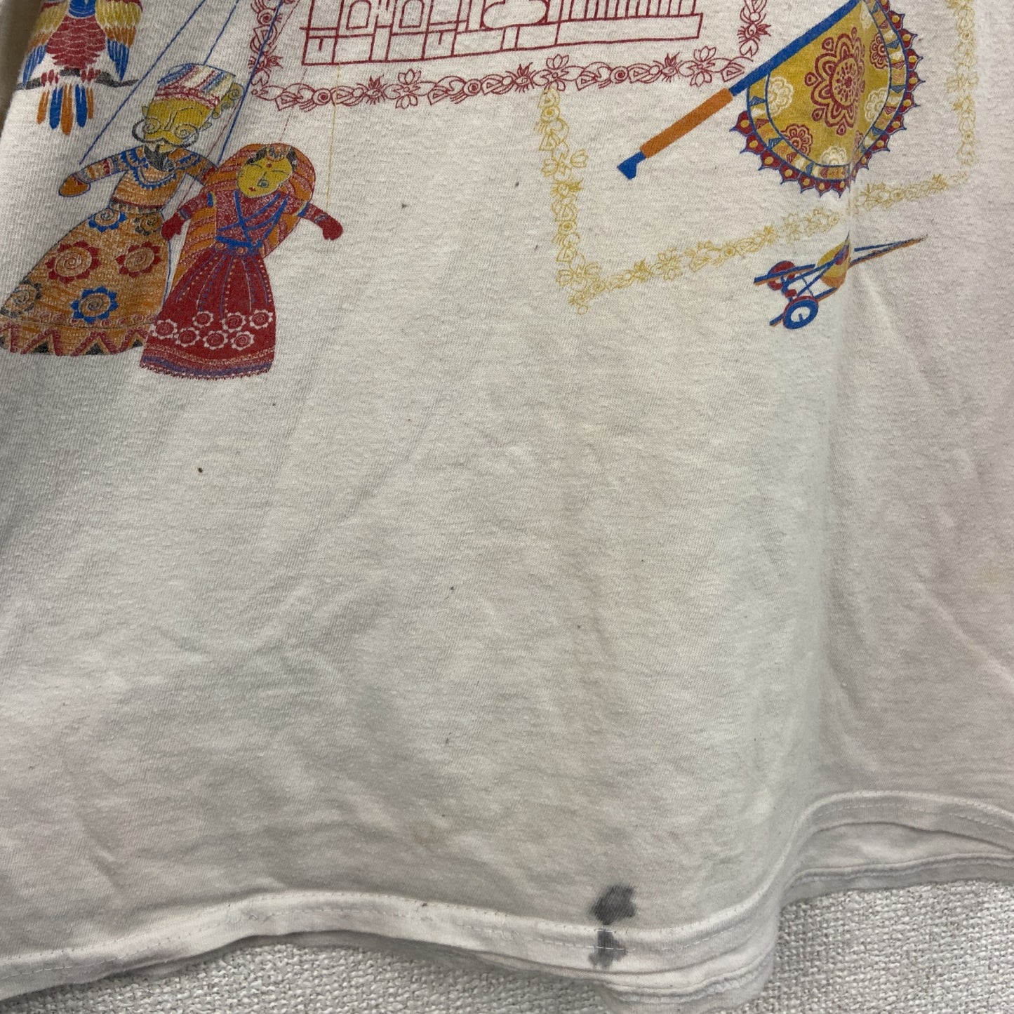 CLASSIC RINGSPUN　半袖プリントTシャツ　白　ホワイト　Mサイズ