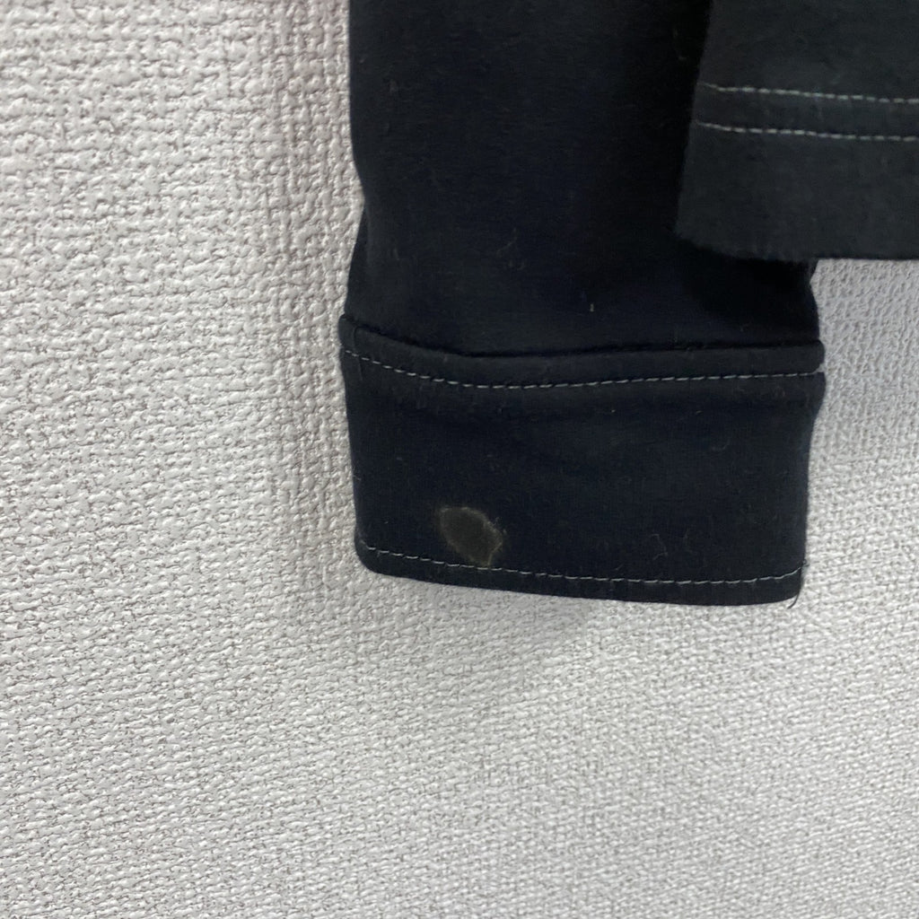 CASTELBAJAC　カステルバジャック　フルジップスウェットジャケット　黒　ブラック　1サイズ