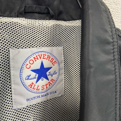 CONVERSE　コンバース　ナイロンジャケット　黒　ブラック