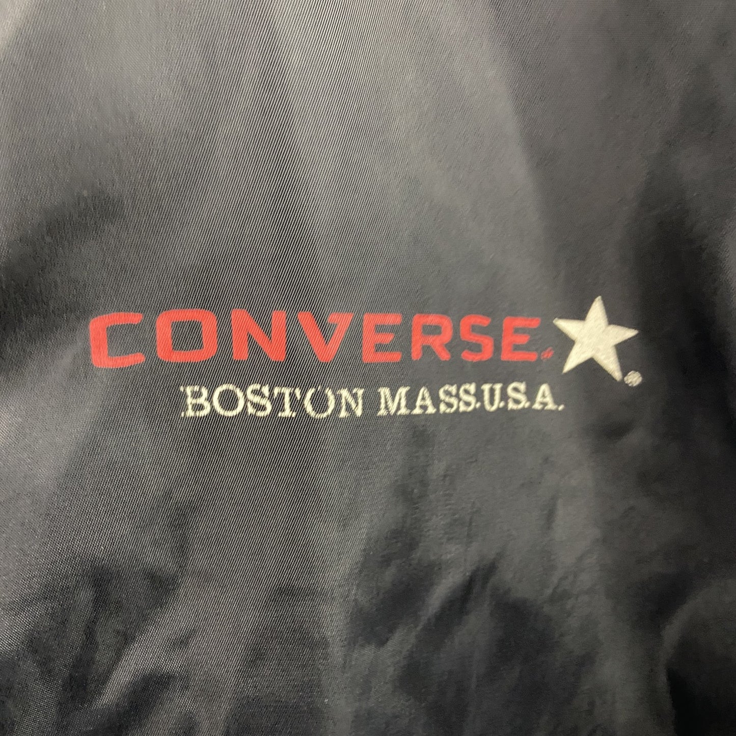 CONVERSE　コンバース　ナイロンジャケット　黒　ブラック
